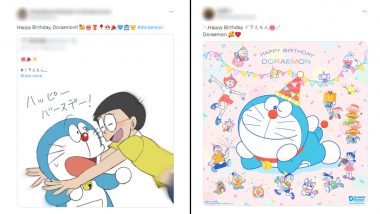 Doraemon Birthday Wishes, GIFs and Photos Go Viral: X Users Remember Everyone's Favourite Cartoon Character That Made Their Childhood Awesome, View Posts