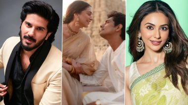 Aditi Rao Hydari and Siddharth Wedding: Dulquer Salmaan, Rakul Preet Singh and Other Celebs Congratulate the Newlyweds