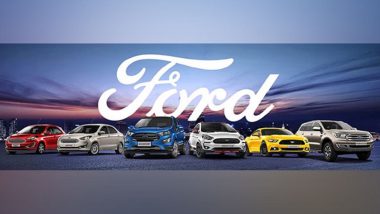 Ford To Export Vehicles From Chennai: US Carmaker Announces Intent To Restart Manufacturing Plant in Tamil Nadu for Global Exports