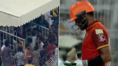 Fans Leave Stadium After Babar Azam Gets Dismissed During Markhors vs Stallions Pakistan Champions Cup 2024 Match, Video Goes Viral