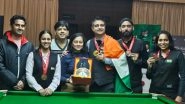 IBSF World Men&rsquo;s 6-Red Snooker Championship 2024: Kamal Chawla Wins Gold Medal Beating Pakistan's Asjad Iqbal in Final; Malkeet Singh, Vidya Pillai and Keerthana Pandian Clinch Bronze Medals