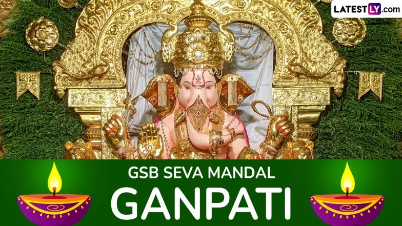 How To Reach Mumbai's GSB Seva Mandal Ganpati on Ganesh Chaturthi and Ganeshotsav? Get Full Address