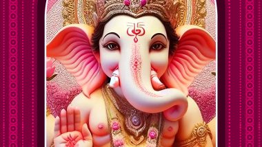 Ganesh Chaturthi 2024 Greetings and Wishes To Share With Family and Friends