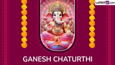 Ganesh Chaturthi 2024 Wishes, Vinayaka Chavithi Greetings and HD Images: Send WhatsApp Messages, Ganpati Photos and Wallpapers To Celebrate Ganeshotsav