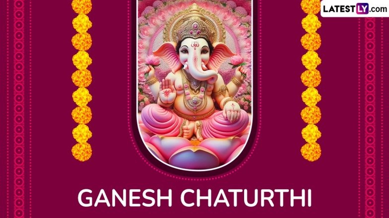 Happy Ganeshotsav 2024 Greetings, Messages and Wallpapers To Worship Lord Ganesha 