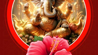 Happy Ganesh Chaturthi 2024 Greetings, Quotes and Messages To Share Online