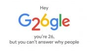 Google 26th Birthday: Delhi Police Shares Creative Traffic Safety Campaign on Tech Giant&rsquo;s Birthday To Educate Public Via Google&rsquo;s Services