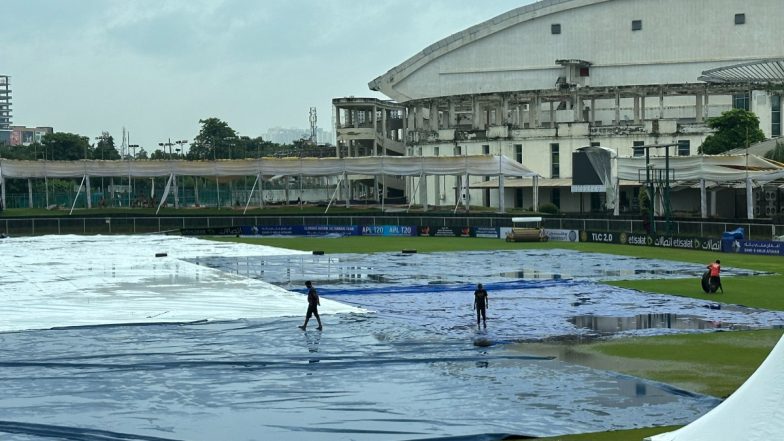 AFG vs NZ One-Off Test Match First on Indian Soil To Be Abandoned Without a Single Ball Being Bowled