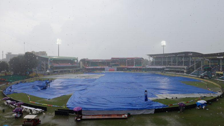 IND vs BAN 2nd Test Day 1 Called Off Due to Persistent Rain in Kanpur, Bangladesh 107/3 at Stumps After 35 Overs of Play