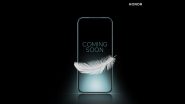 HONOR 200 Lite Teased Featuring Lightweight Design, Likely To Launch in India at End of September Ahead of Festive Season; Check Details