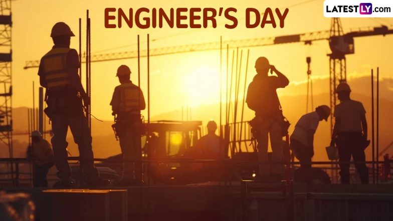 Happy Engineer’s Day 2024 Images and HD Wallpapers for Free Download Online: Share WhatsApp Messages, Greetings and Quotes To Honour Sir M Visvesvaraya