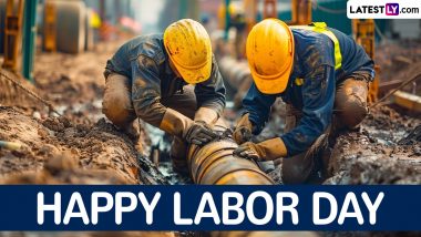 Happy US Labor Day 2024 Images and HD Wallpapers for Free Download Online: Celebrate American Federal Holiday With Greetings, WhatsApp Messages and Photos