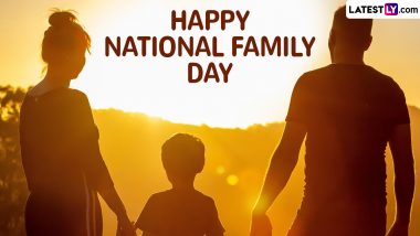 National Family Day 2024 Messages and Images for Free Download Online: Wish Happy Family Day With Greetings, HD Wallpapers, Cute GIFs and Quotes