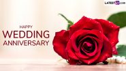 Happy Wedding Anniversary Wishes, Greetings and Images: Romantic Messages, Meaningful Captions, HD Wallpapers, Love Quotes and Sayings To Celebrate Your Relationship