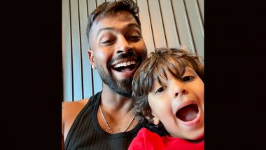 Hardik Pandya's Son Agastya Visits His Father's Home For First Time Since Star Indian All-Rounder's Separation With Natasa Stankovic, Spends Quality Time With Aunt Pankhuri Sharma