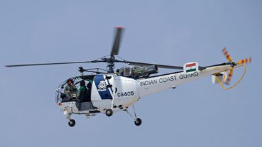 ICG Helicopter Crash in Porbandar:2 Bodies Recovered After Indian Coast Guard Helicopter Crashed in Arabian Sea During Emergency Hard Landing