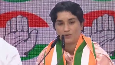 Vinesh Phogat Launches Scathing Attack, Uses Congress Party Symbol as Metaphor Which Will Strike Bharatiya Janata Party