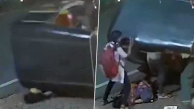 Mangaluru: 14-Year-Old Girl Lifts Auto-Rickshaw to Save Mother Crushed Under It in Karnataka, Video of Brave Act Goes Viral