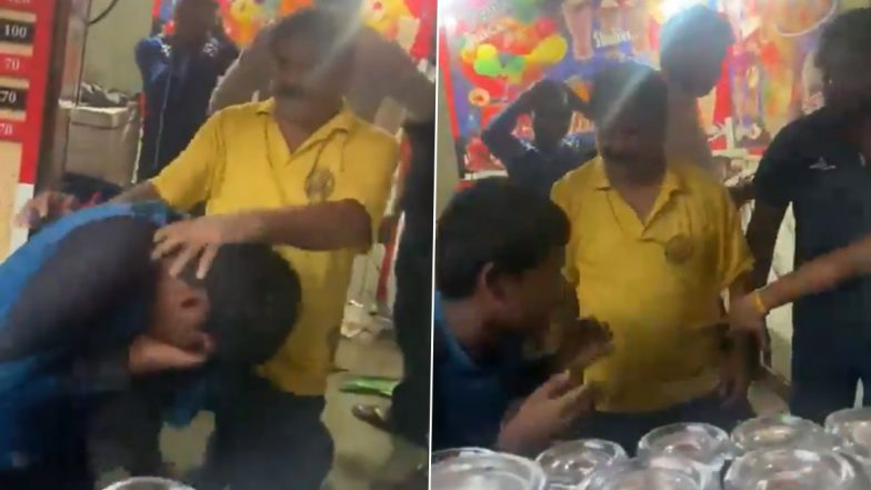 Ghaziabad Shocker: Juice Seller Arrested, His Minor Son Detained for Allegedly Mixing Urine in Customers’ Drinks in UP; Video Surfaces