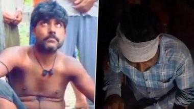 Gonda Shocker: Man Brutally Beaten by Mob Over Child Theft Suspicion in Uttar Pradesh; Case Registered Against 16 After Video Goes Viral