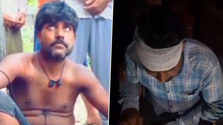 Gonda Shocker: Man Brutally Beaten by Mob Over Child Theft Suspicion in Uttar Pradesh; Case Registered Against 16 After Video Goes Viral