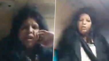 Ticketless Woman Passenger Attacks TTE After Being Forced to Deboard Seemanchal Express Train, Videos Go Viral