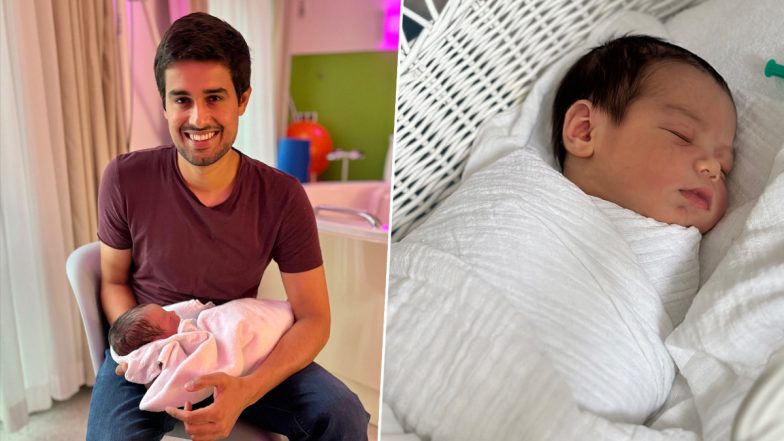 Dhruv Rathee Announces Birth Of His First Child With Wife Juli Lbr, YouTuber Shares Pics Of Baby Boy