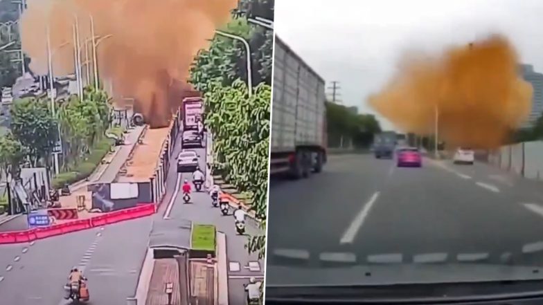 Sh*t Storm in China: Sewage Explosion Causes ‘Poop Eruption’, Drivers and Pedestrians Affected; Video Surfaces