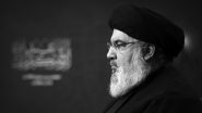 Hassan Nasrallah Killed: Slained Hezbollah Chief Buried Temporarily in Secret Location Amid Israel Strike Fear, Says Report