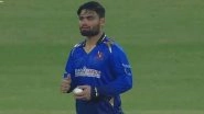 Rinku Singh Shines With Ball in Hand As He Scalps Three Wickets In One Over During Meerut Mavericks vs Kanpur Superstars UPT20 2024 Match