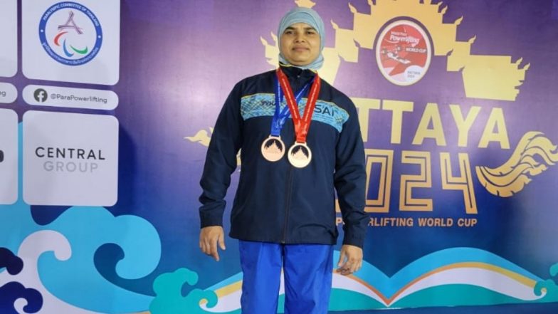 Sakina Khatun at Paris Paralympics 2024, Para-Powerlifting Free Live Streaming Online: Know TV Channel and Telecast Details Women's Up to 45 Kg Final