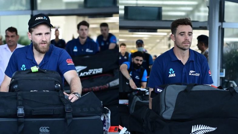 New Zealand National Cricket Team Arrive in India Ahead of AFG vs NZ One-Off Test 2024