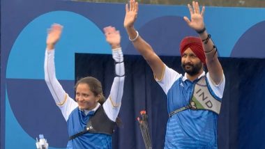 Harvinder Singh, Pooja Qualify for Mixed Doubles Recurve Open Archery Quarterfinal at Paris Paralympics 2024, Defeats Australian Pair of Taymon Kenton-Smith and Amanda Jennings To Enter Top Eight