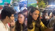 Smriti Mandhana and Her Rumoured Boyfriend Palash Muchhal Bring 'Ganpati Bappa' Home On Occasion of Ganesh Chaturthi 2024, Videos Go Viral