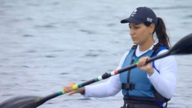 Pooja Ojha Finishes Fourth in Women’s Kayak Single 200m KL1 Event at Paris Paralympics 2024 Semifinal, Fails To Qualify for Final