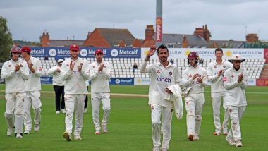 Yuzvendra Chahal Opens Up After Completing 100 First-Class Career Wickets During Northamptonshire vs Derbyshire County Championship 2024, Says ‘Nothing Like the Red Cherry’ (See Post)