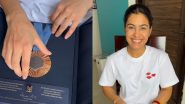 Double Bronze Medallist Manu Bhaker Gives Sneak Peek of Medal Box Received After Paris Olympics 2024 (Watch Video)