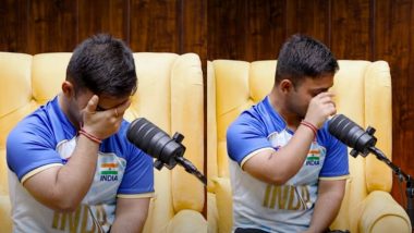 Navdeep Singh Breaks Down in Tears While Remembering Father’s Contribution in His Journey During Podcast (Watch Video)