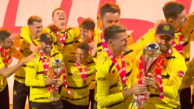 Gloucestershire Achieves Eight-Wicket Victory Over Somerset To Lift Maiden Vitality T20 Blast Title (Watch Video)