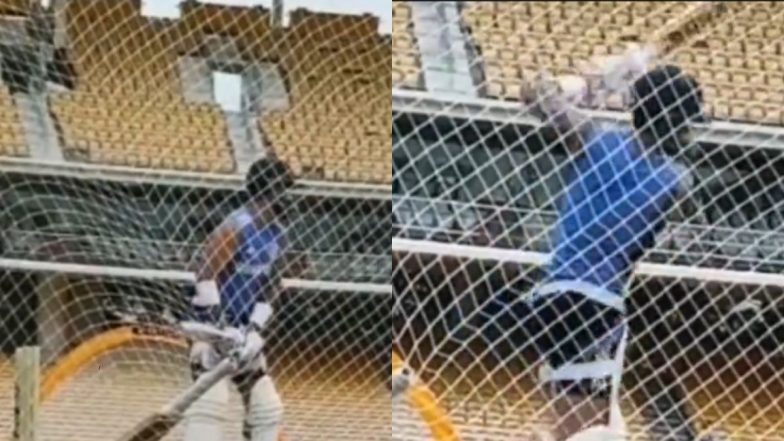 Virat Kohli Sweats Out in the Nets During Practice Session Ahead of IND vs BAN 2024 Test Series (Watch Video)