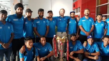 Indian Men's Hockey Team Arrive in India After ACT 2024 Triumph 