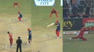 Abrar Ahmed Takes a Stunning Catch at Third Man To Dismiss Qasim Akram During Stallions vs Dolphins Pakistan Champions Cup 2024 Match (Watch Video)