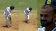 Akash Deep Castles Zakir Hasan and Mominul Haque on Back-to-Back Deliveries During IND vs BAN 1st Test 2024 Day 2 (Watch Video)