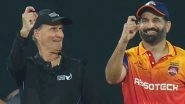 Irfan Pathan Imitates Billy Bowden&rsquo;s &lsquo;Crooked&rsquo; Finger Sign As Star Umpire Gives Out Manoj Tiwary During Konark Suryas Odisha vs Manipal Tigers LLC 2024 Match (Watch Video)