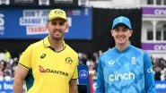 England vs Australia Live Streaming Online, 2nd ODI 2024: How To Watch ENG vs AUS Cricket Match Free Live Telecast on TV?