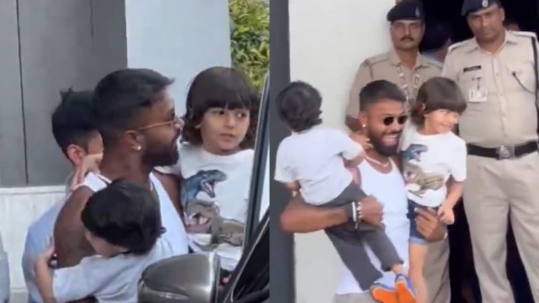 Hardik Pandya Reunites With Son Agastya Amidst Test Comeback Rumours, Video Goes Viral