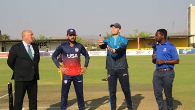 Namibia vs United States of America Live Streaming Online: Get Free Telecast Details of NAM vs USA ODI Match in ICC Men’s Cricket World Cup League 2 on TV