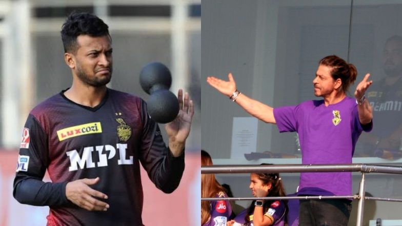 Shakib Al Hasan Recollects KKR Co-Owner Shah Rukh Khan’s Gesture That Won His Heart During His Stint With Franchise (Watch Video)