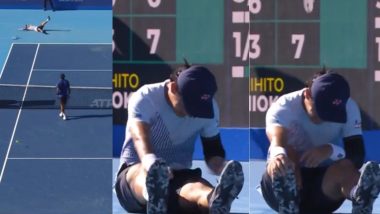 Yoshihito Nishioka Gets Cramps While Celebrating Win Over Felix Auger-Aliassime in a 3-Hour Japan Open 2024 Match (Watch Video)