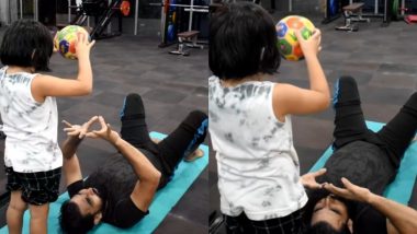 Mohammed Shami Spends Adorable Moments With Niece During Gym Workout, Says 'These Moments Are Truly Priceless' (Watch Video)